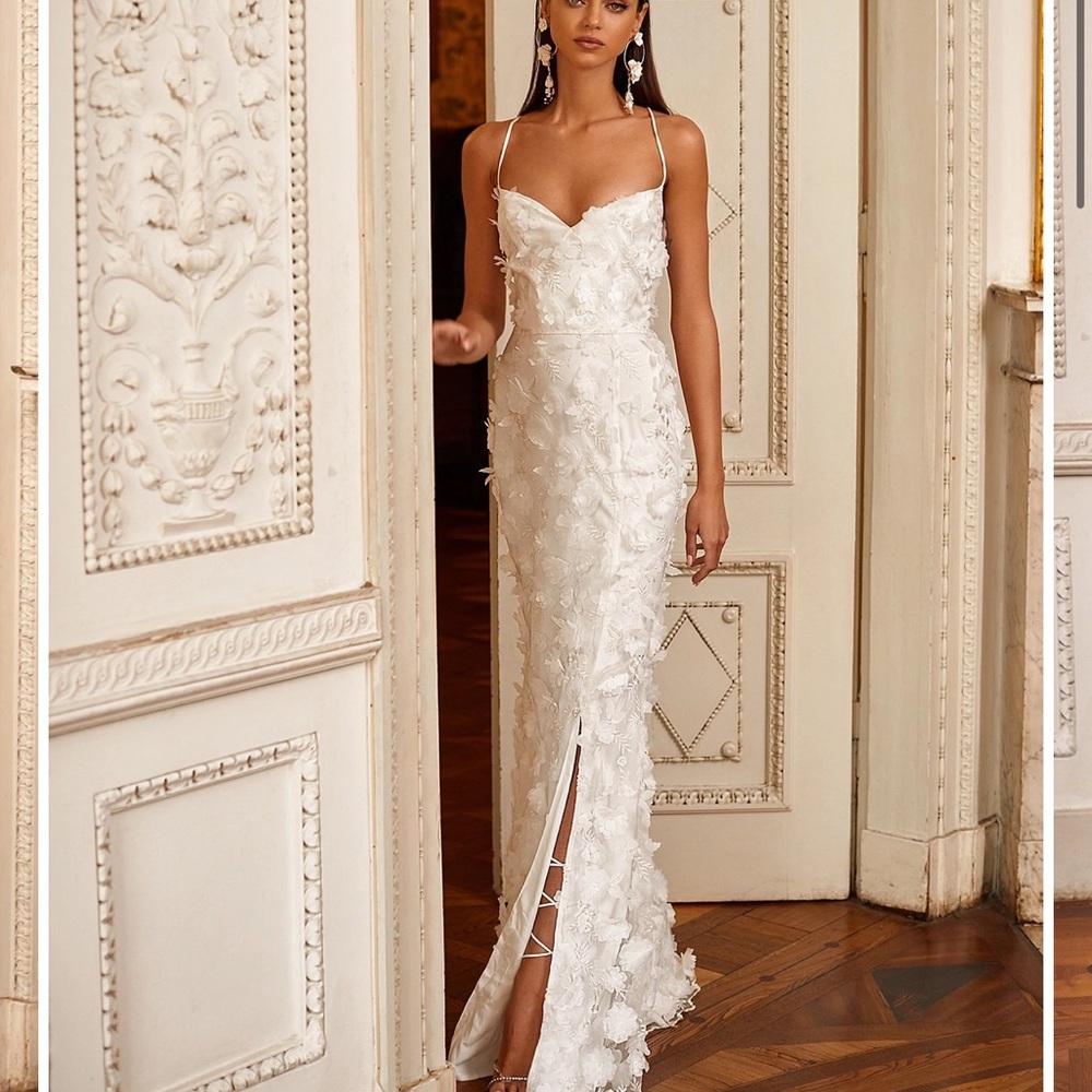 Amour the label Petra white gown!